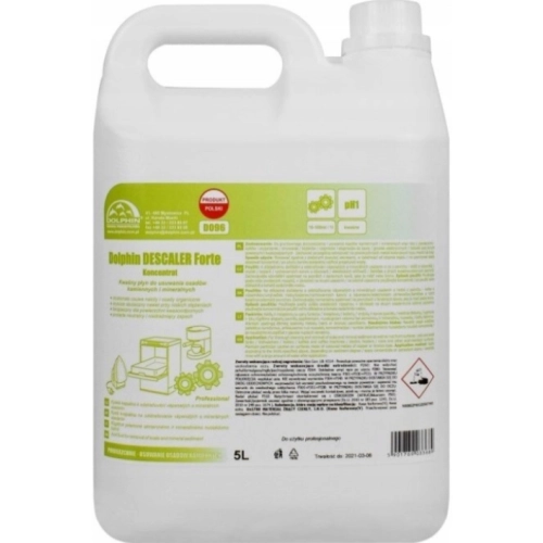 Descaler Forte 5 l - środek do usuwania kamienia i osadów mineralnych - Dolphin